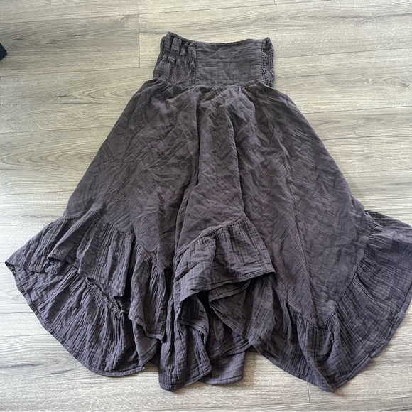 Natural Life Feelin’ Alive Cotton Gauze Midi Skirt Convertible Boho Size Medium - Picture 6 of 7
